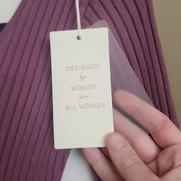 NWT Vitality/Balance Athletica Ribbed Sweater Dress - Picture 3 of 4